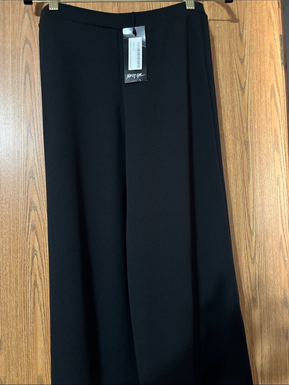 Nasty Gal Black Wide-Leg Pants